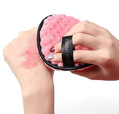 Microfiber Reusable Makeup Removal Sponge Pads