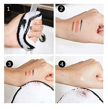 Microfiber Reusable Makeup Removal Sponge Pads