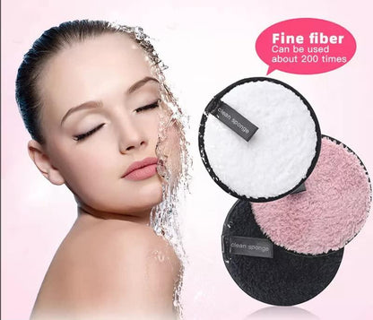 Microfiber Reusable Makeup Removal Sponge Pads