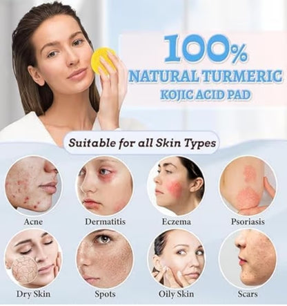 Kojic Acid & Turmeric Cleansing Pads