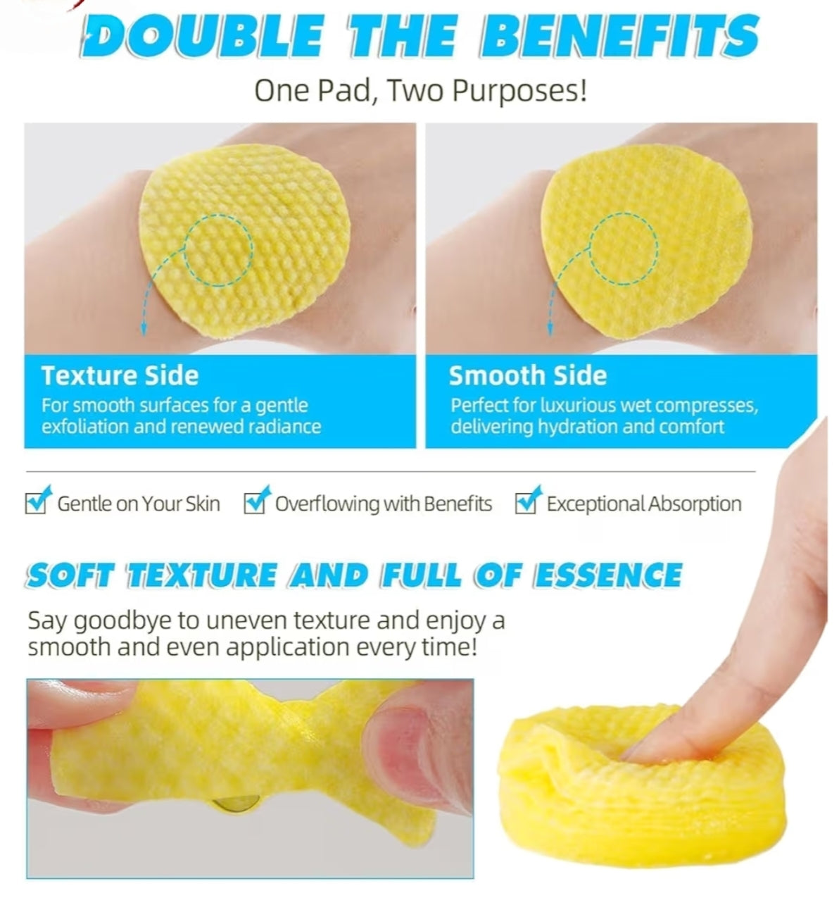 Kojic Acid & Turmeric Cleansing Pads