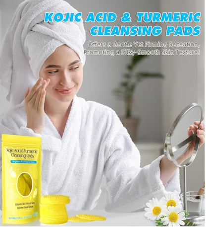 Kojic Acid & Turmeric Cleansing Pads